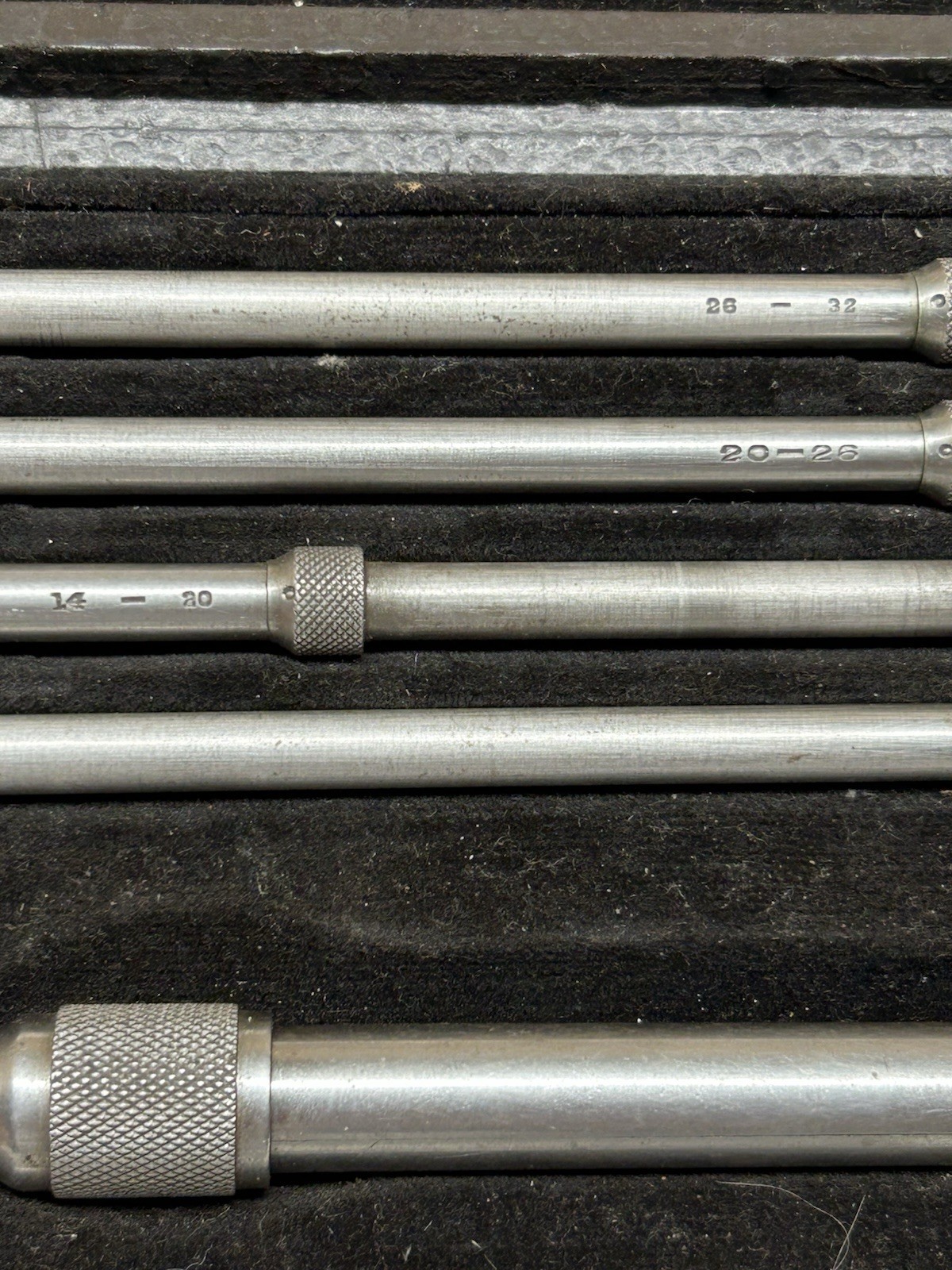 VTG L. S. Starrett Inside Micrometer Set?? Maybe No. 124?? MADE IN USA READ