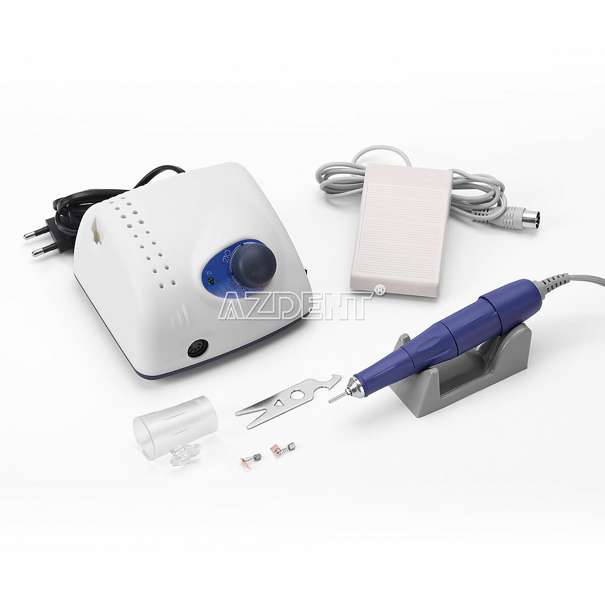 Dental Lab Marathon Electric Micromotor Polishing Unit +40K rpm Motor Handpiece