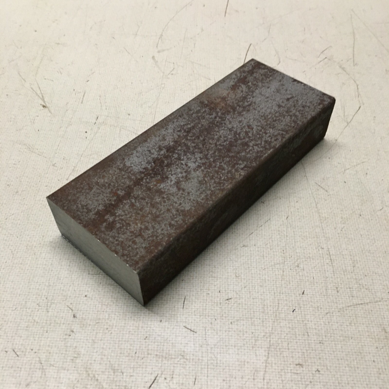 A36 Hot Rolled Steel 1″ x 2″ x 5″ Bar End Drop, Scrap.
