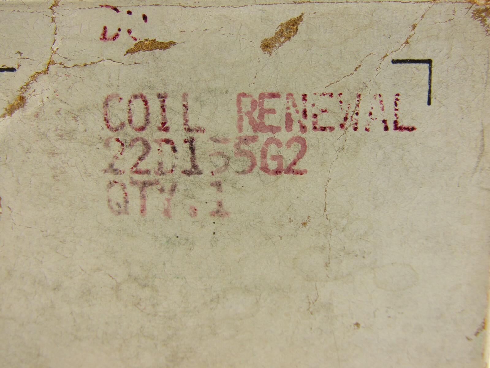 NEW GE General Electric CR22D155G2 Operating Coil Renewal, 110V 60Hz, 92V 50Hz