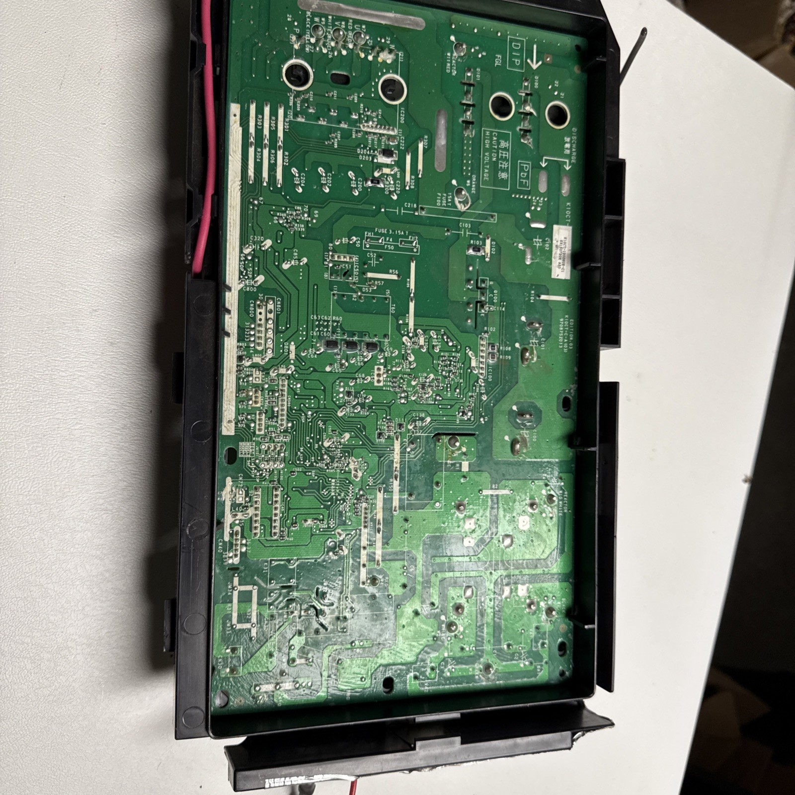 Used Fujitsu PCB Board Inverter Air Conditioner K10CT-C-A 9708752013