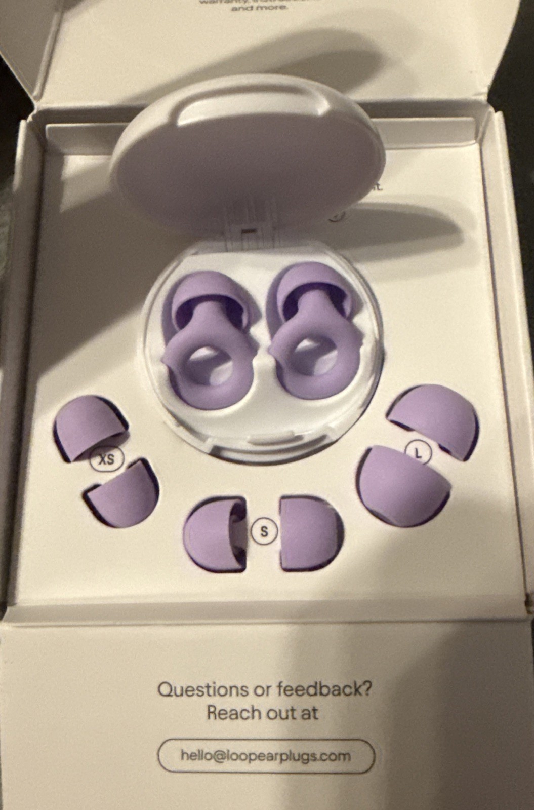 Loop Quiet 2 Ear Plugs, Ultra-Comfy Reusable Noise-Reducing Earplugs – Violet