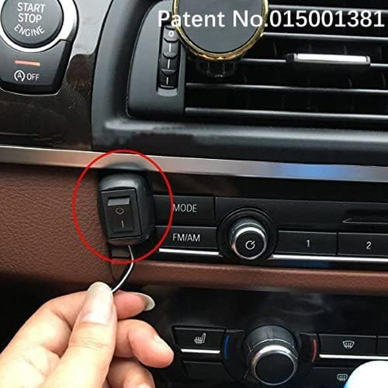 12V-220V/10A SPST Paste Type Button Switch with 1M Wire,Water Drop