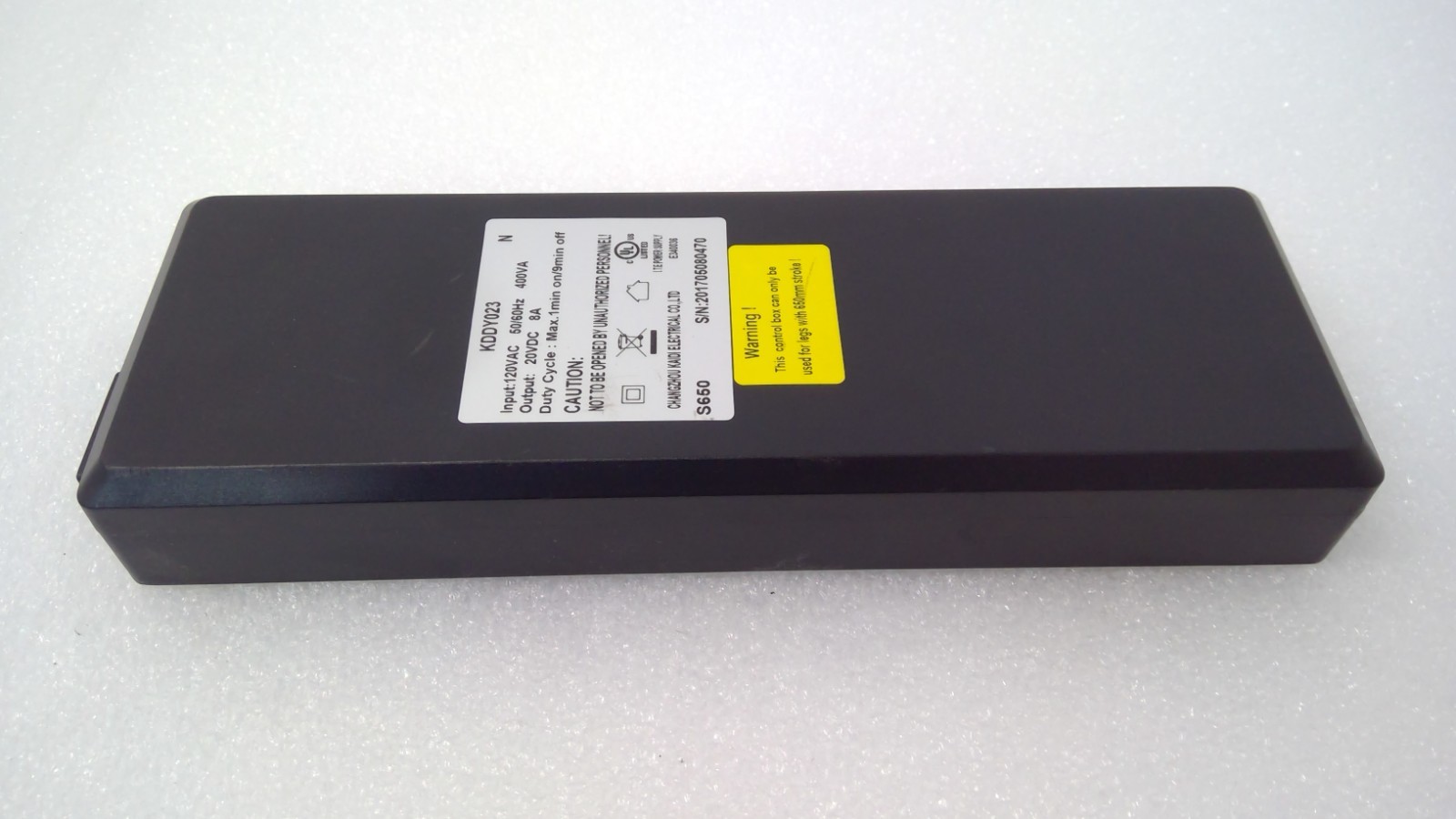 Changzhou Kaidi KDDY023 Linear Actuator Motor Controller Standing Desk Power