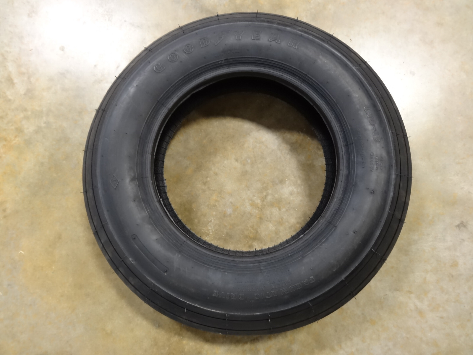 6.70-15 Goodyear Pneumatic Drive Tire WITH tube Sidewinder Brush Bush Hog Mower