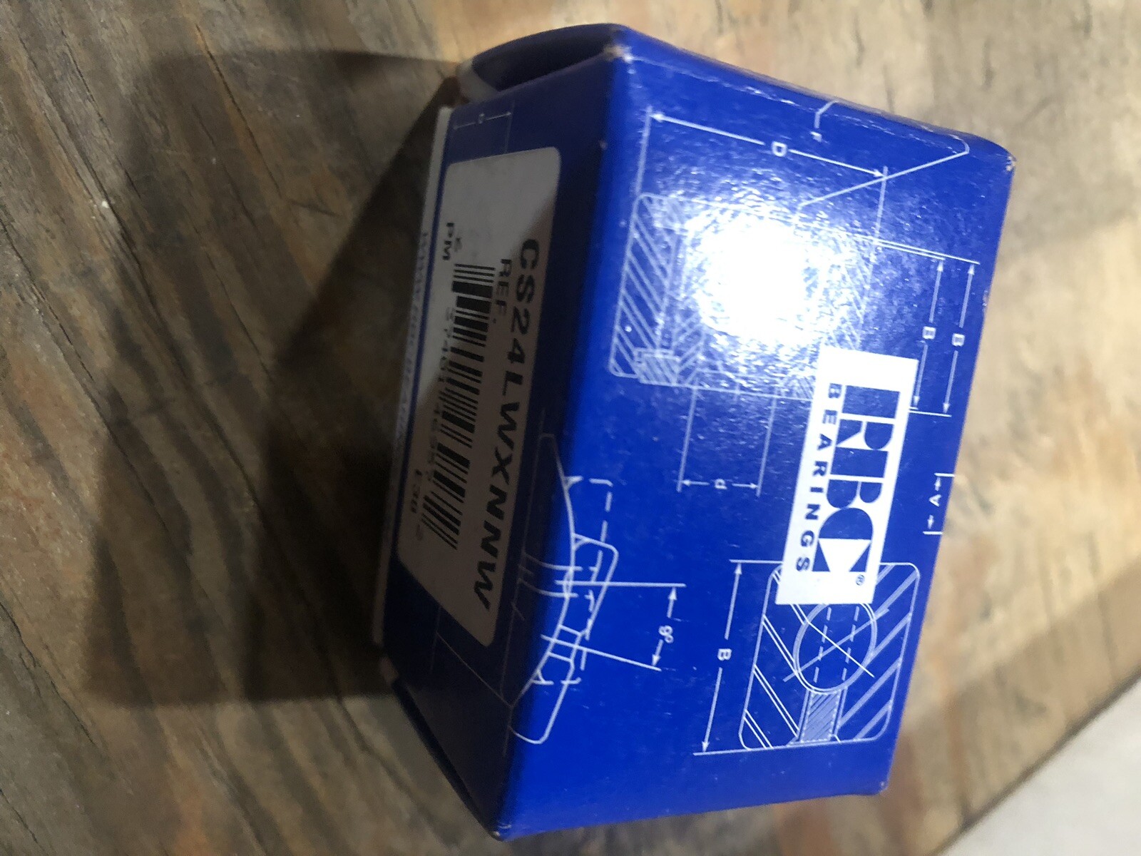 RBC BEARING CAM FOLLOWER S-24-LWX NNW. Hexlube studtype hex head Adjustable Cam