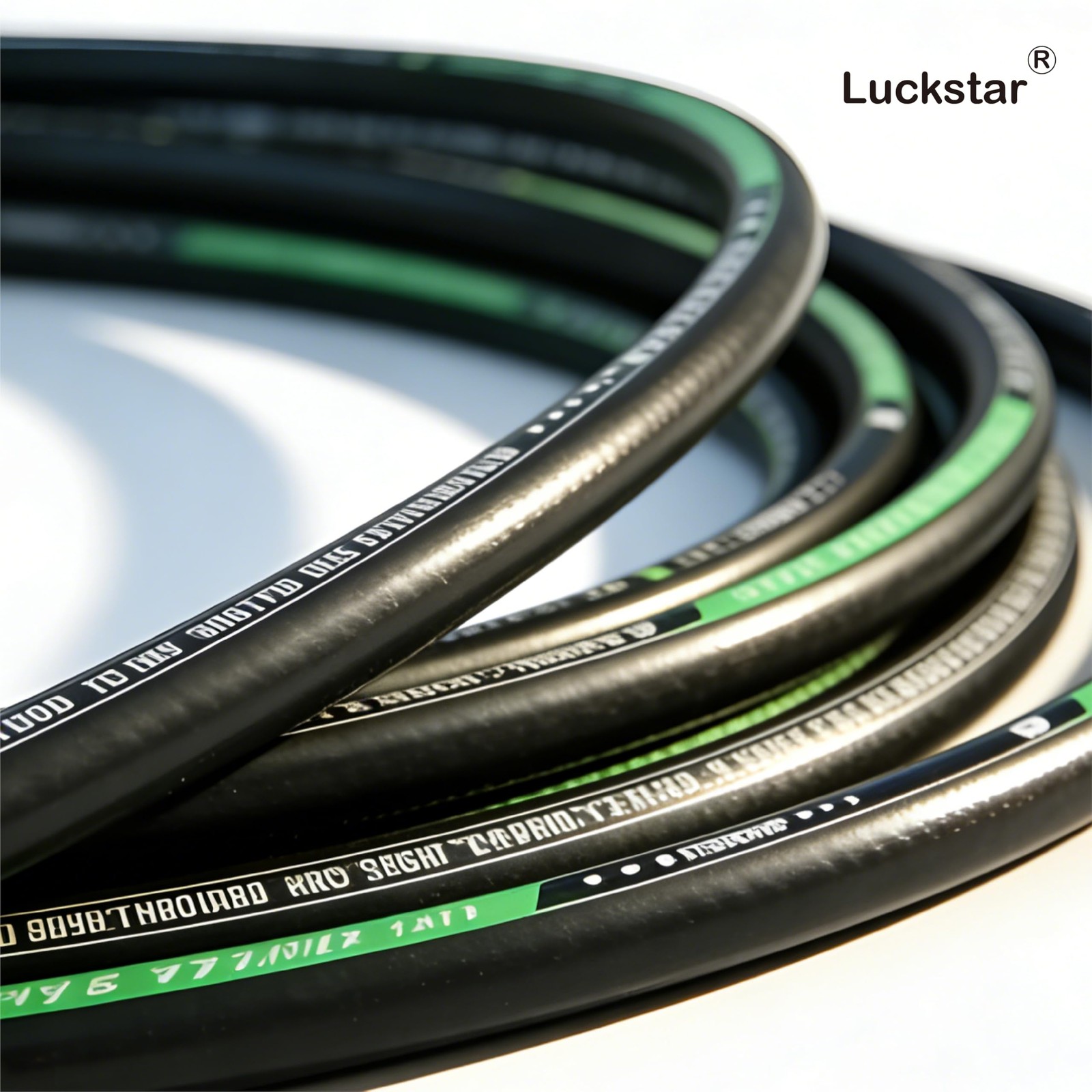 10Ft 1/4 Inch Hydraulic Hose EN853 SAE 100R2AT 70MPa/10150PSI, 2Layer Steel B…