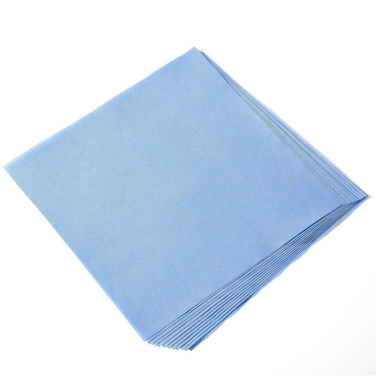 50pcs Sterilization Wrap Sheet Autoclave SMMS Non-Woven Wrap Sheets Crepe Paper