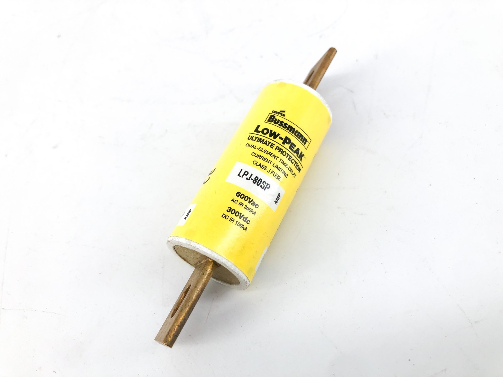 New Bussmann LPJ-80SP Dual Element Time Delay Fuse 80A 600VAC Class J 4XF41