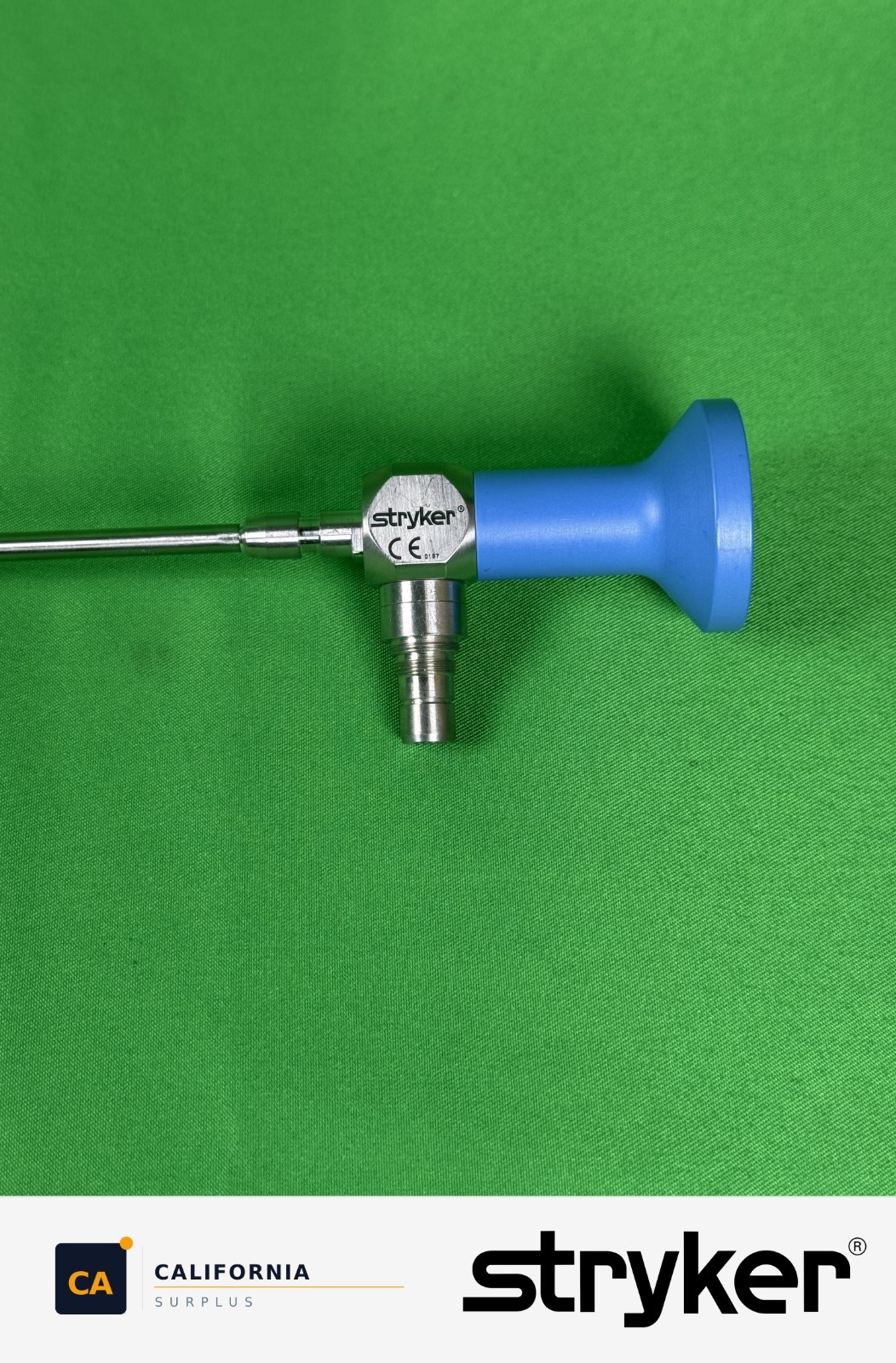 Stryker 502-990-012 4.0 mm 12º IDEAL EYES™ Autoclavable Cystoscope