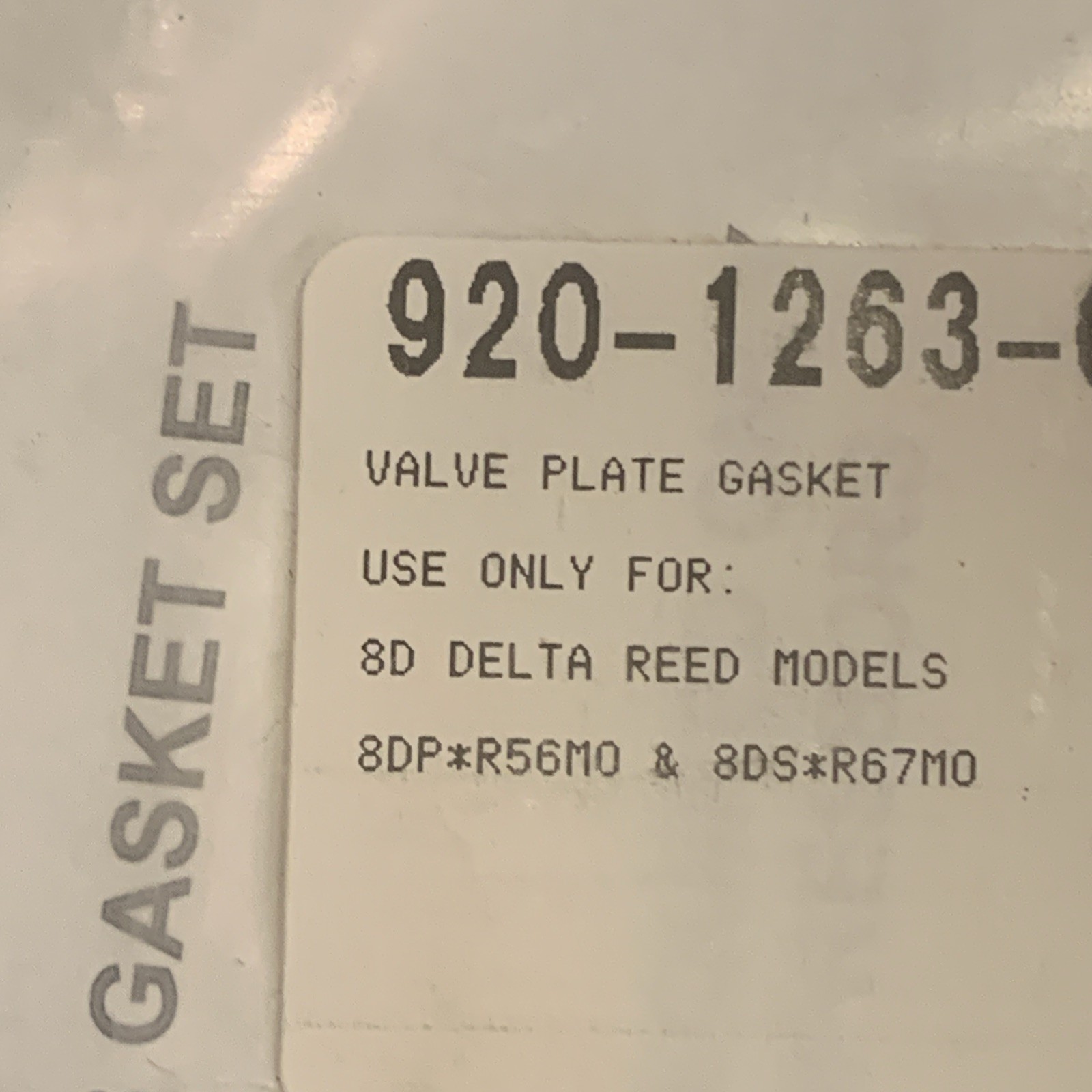 COPELAND DISCUS 998-2661-27 COPELAND DELTA REED VALVE PLATE 4D 6D 8D STANDARD