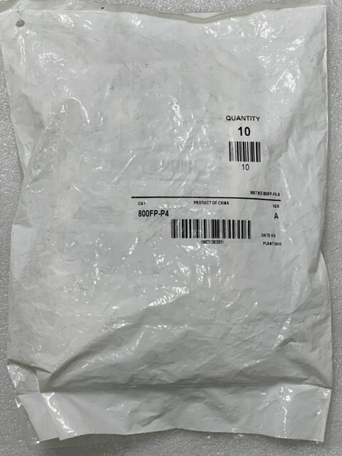 800FP-P4 Ser A 22.5mm Pilot Lamp Red New in Sealed Bag – Bag of 10 pcs