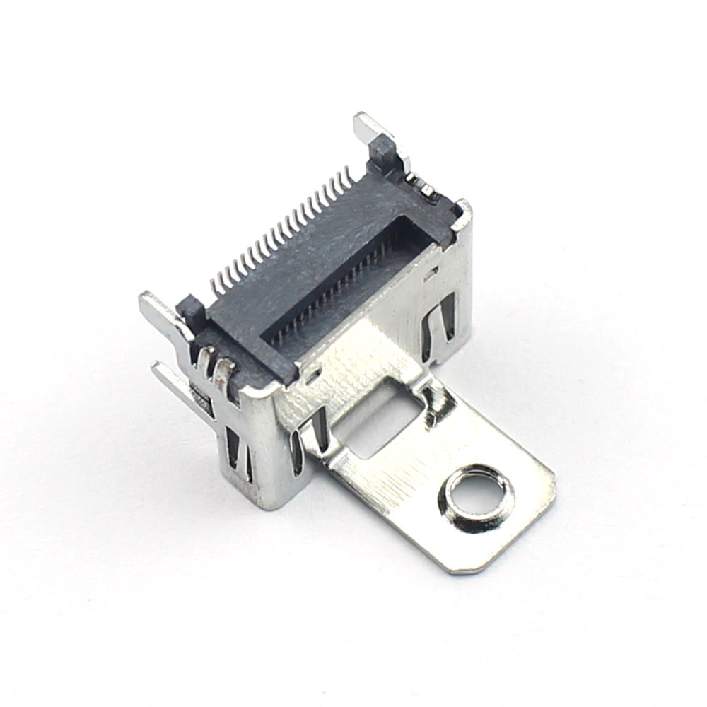 5Pcs HDMI HD Interface 19 Pin 19P Female SMD SMT PCB Socket Connector 4 Leg