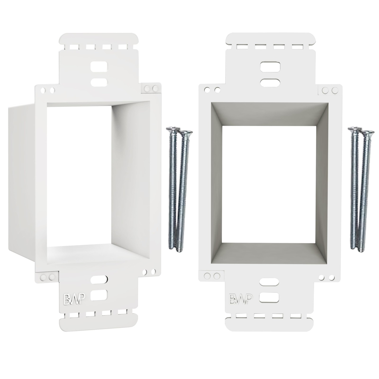 BWP 2 Pack Electrical Outlet Box Extender 1 Gang – Electrical Box Extender wi…