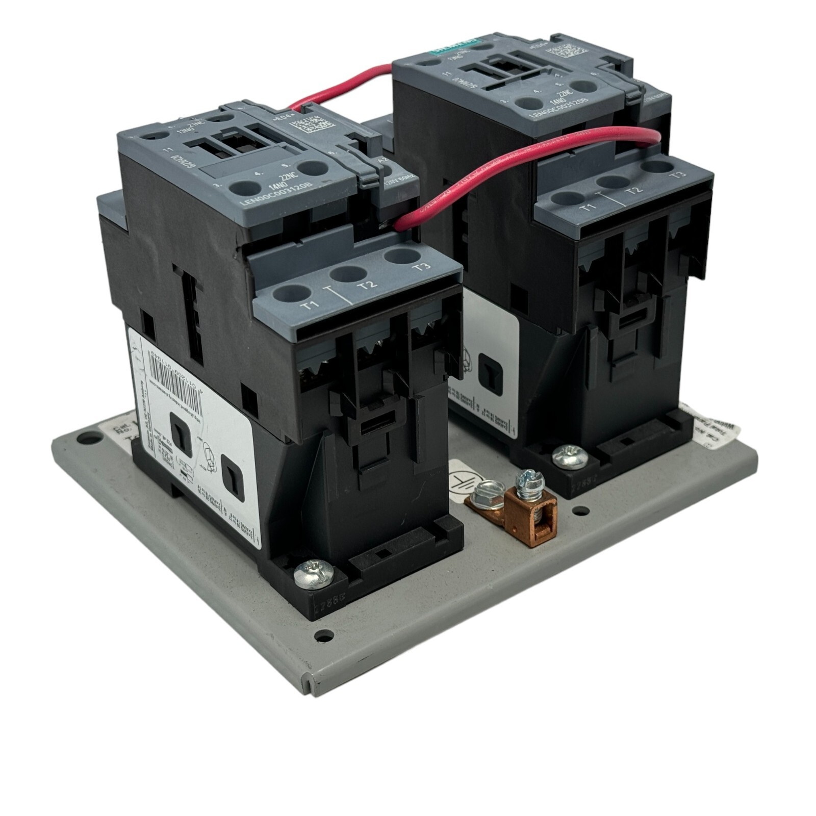 Siemens LEN00C006120B Lighting Contactor 6 Poles 60A 3 Phase 600V Germany
