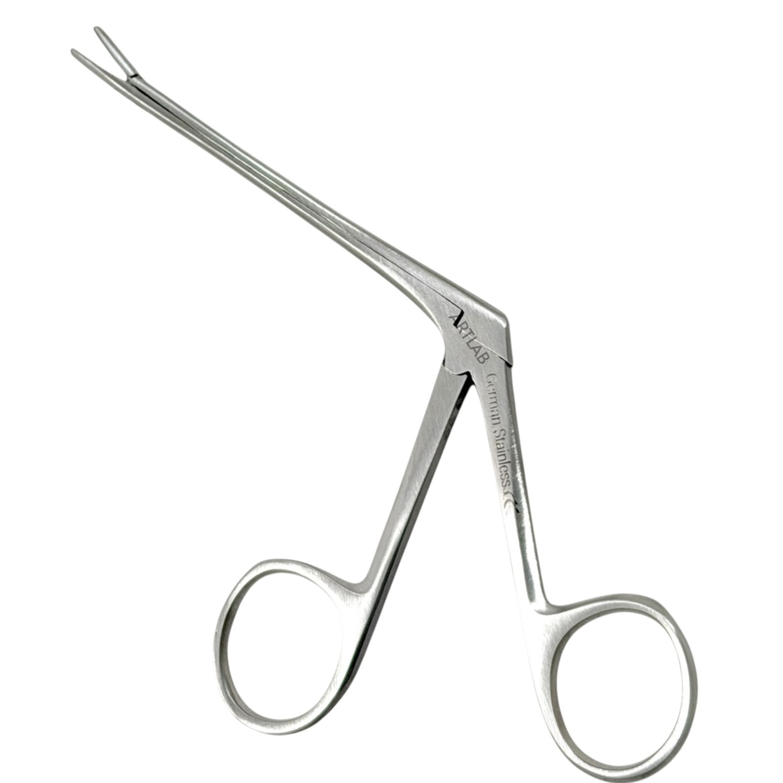 2 Pieces – Alligator Forceps With Serrated Tips Micro 3.5″ + 5.5″ ENT