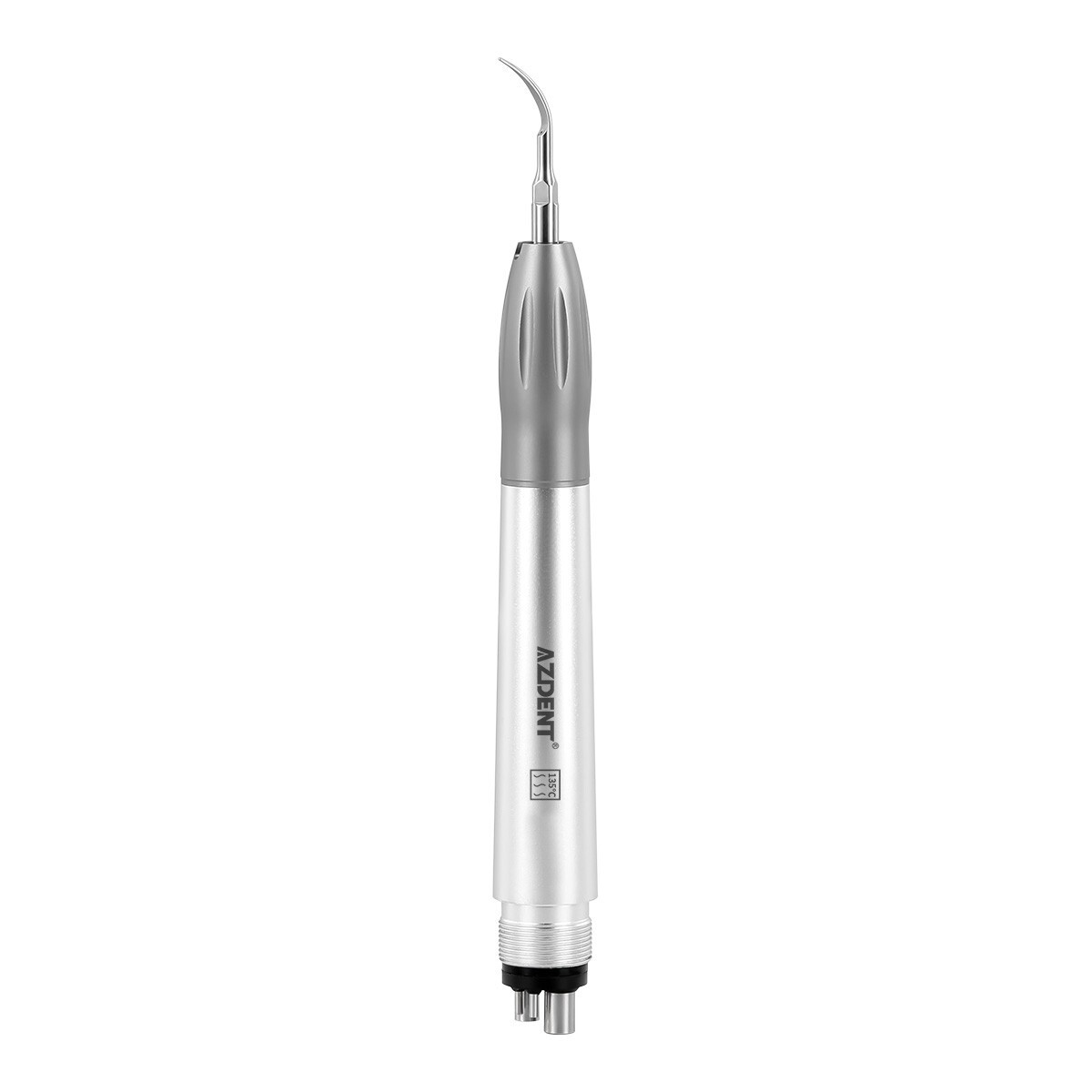 AZDENT Dental Ultrasonic Air Perio Scaler Handpiece 4 Hole with 3 Tips USA
