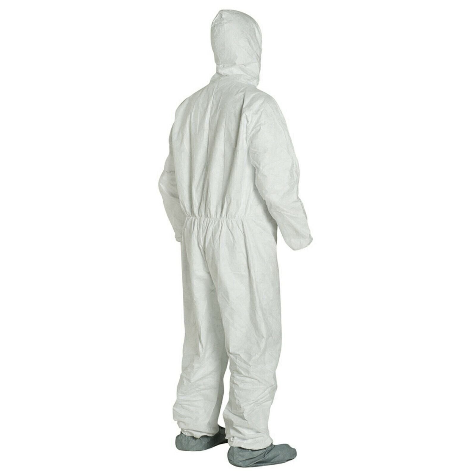 Dupont TY122S Tyvek Coverall Bunny Suit Hood and Booties Size M – 5XL – VARIETY