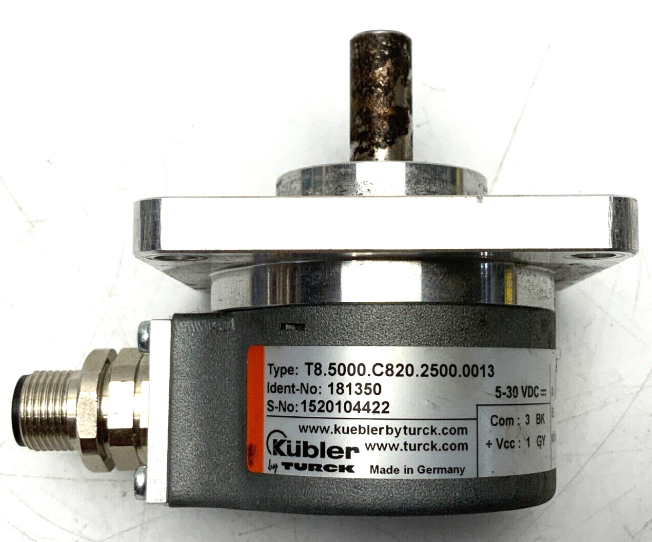 NEW TURCK T8.5000.C820.2500.0013 KUBLER 181350 1520104422
