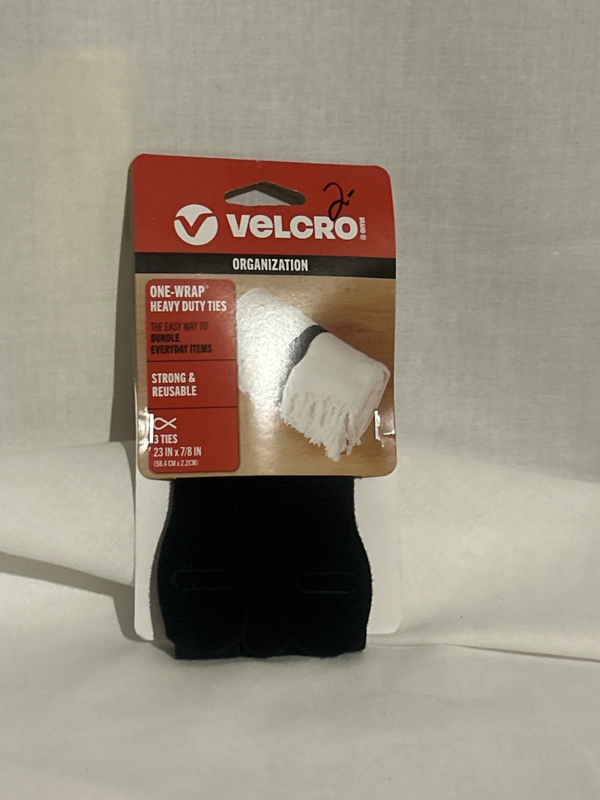 Lot Of FIVE VELCRO Brand ONE-WRAP Medium Nylon Strap 23 in. L 3 pk