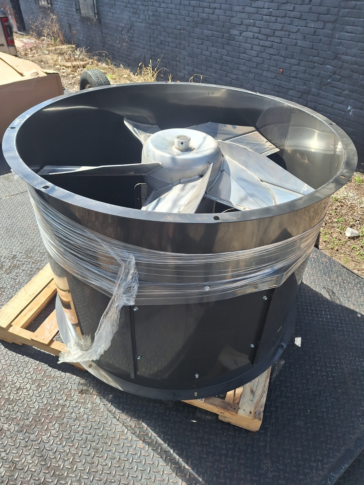 166210A DAYTON Tubeaxial Fan: Clean Air, 42 in Blade
