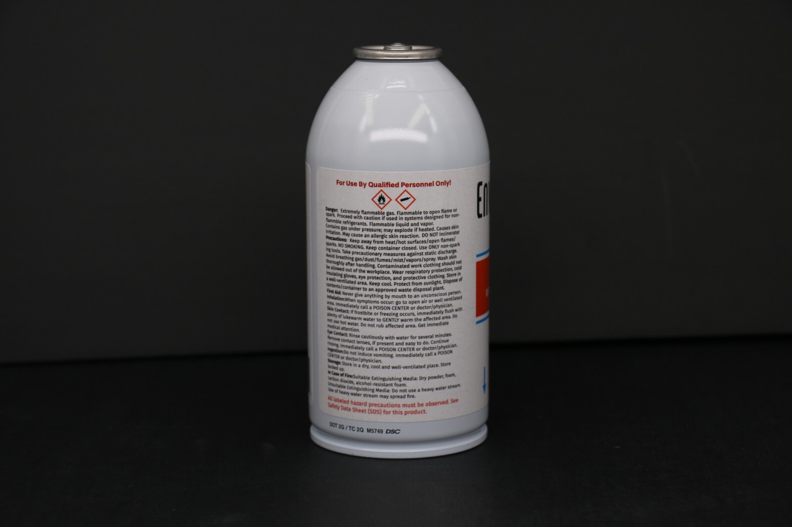 Enviro-Safe R-600a Refrigerant with 7/16″ Self Sealing K28 6 oz Case/4 #8070