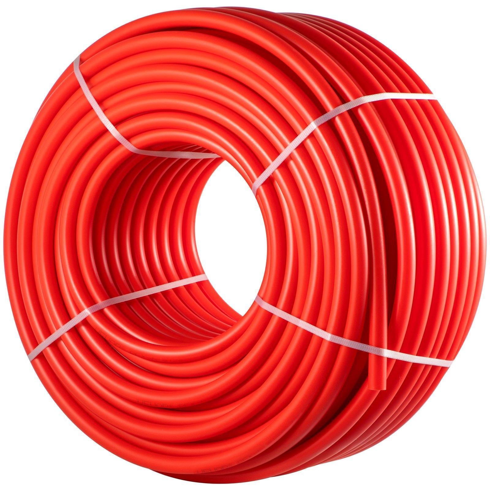 1 Piece 1 Inch Pipe Flexible Water Line Non Barrier Red Pipe 500 FT Tubing Easy