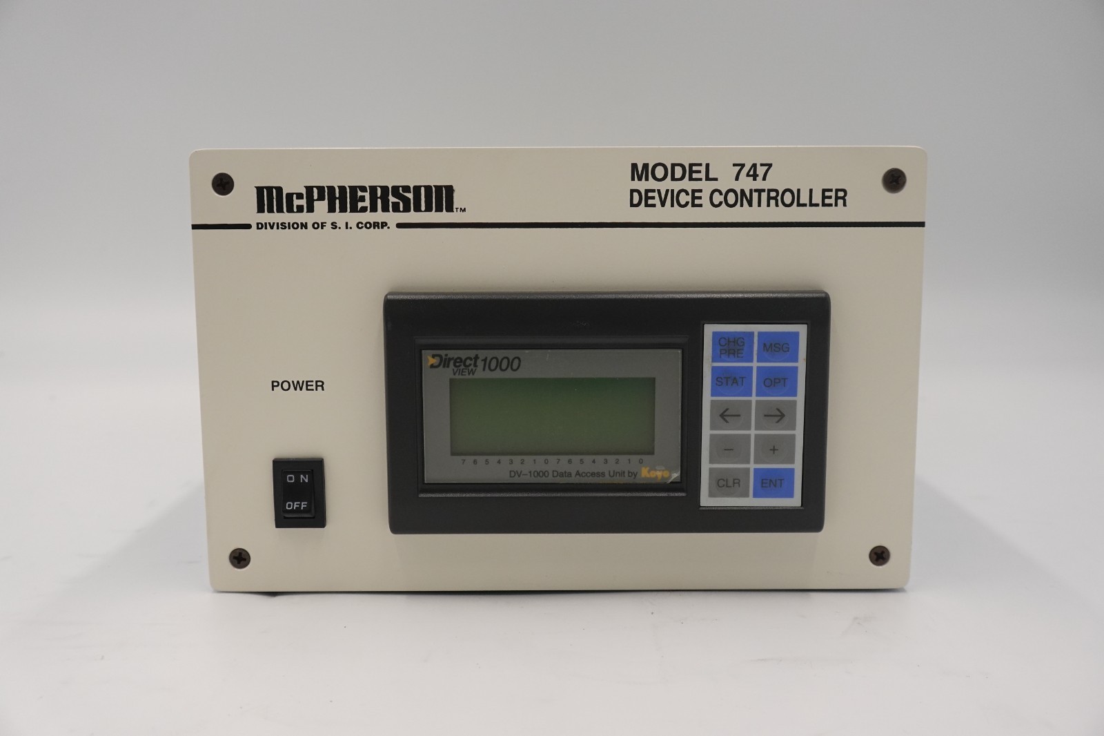 McPherson 747 DEVICE CONTROLLER
