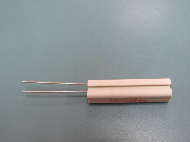 VITROHM KV214-35B100R Qty of 37 per Lot RESISTOR,WIRE WOUND,9W,5%,40ppm,100ohm,