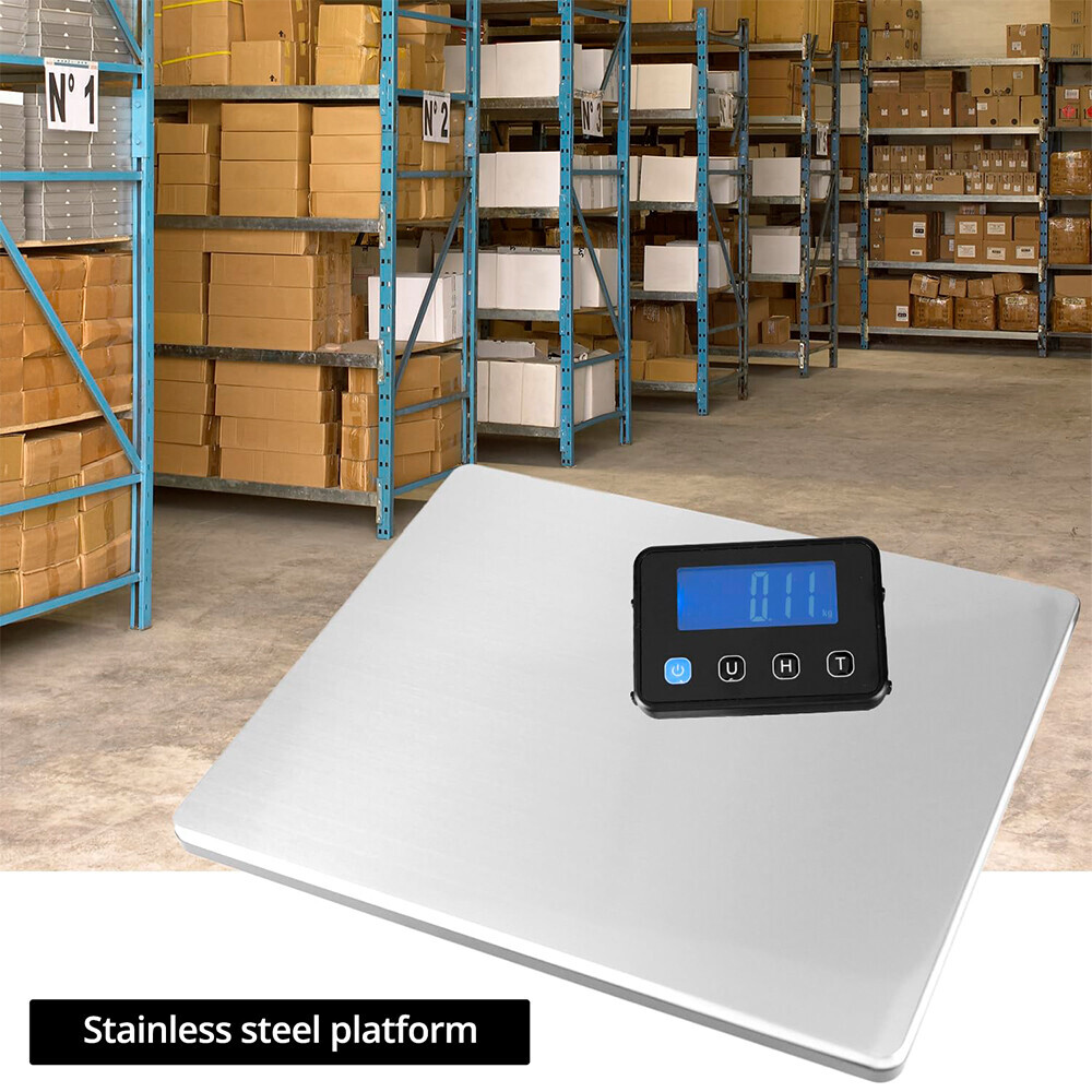 LCD Digital Postal Parcel Scales 200kg 440lbs Platform Postage Shipping Weighing