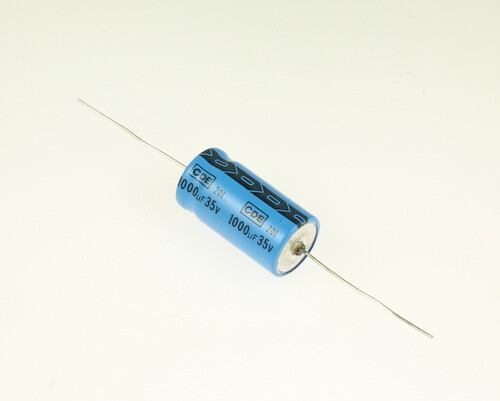LOT OF 15 EA108M35V16X31105 CDE CAPACITOR 1,000UF 35V