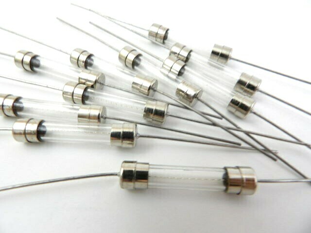 Lot of 50 Littelfuse 3AG 3A PT Fuses 3 Amp 250 Volt 318003 Pigtail Fuse