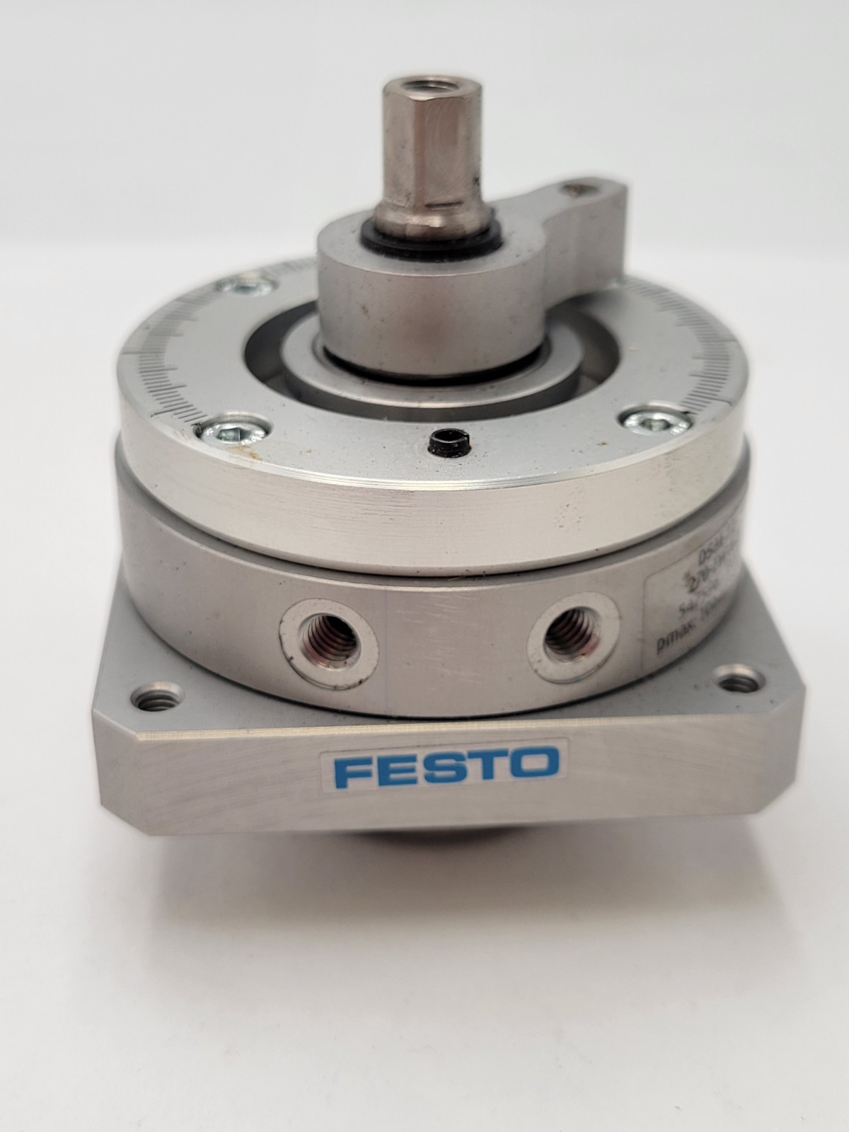 Festo DSM-12-270-FW-A-B Semi-Rotary Drive Actuator 10 Bar 145 PSI DSM Series