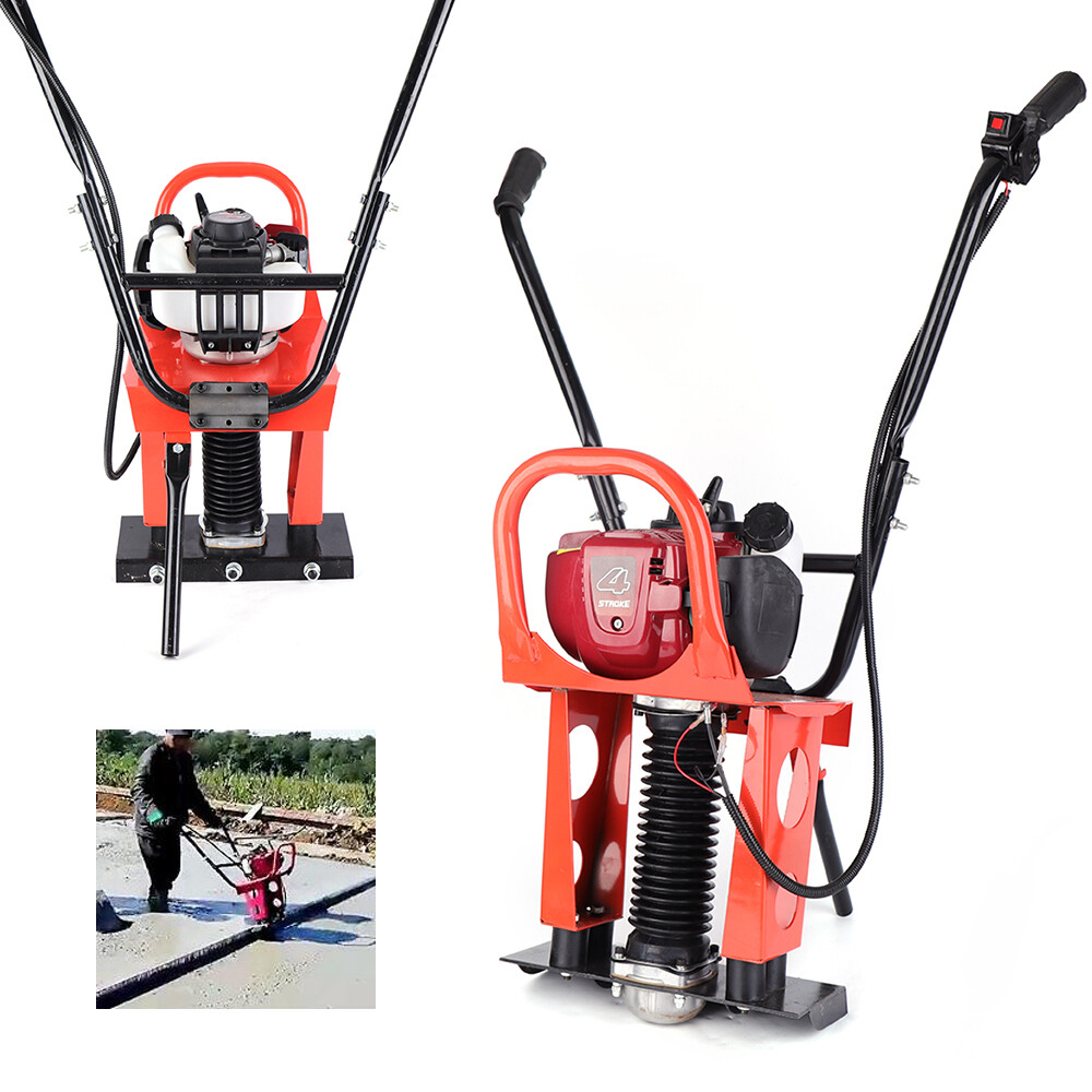 37.7CC 4 Stroke Gas Power Concrete Vibrator Wet Screed Concrete Vibrating Tool