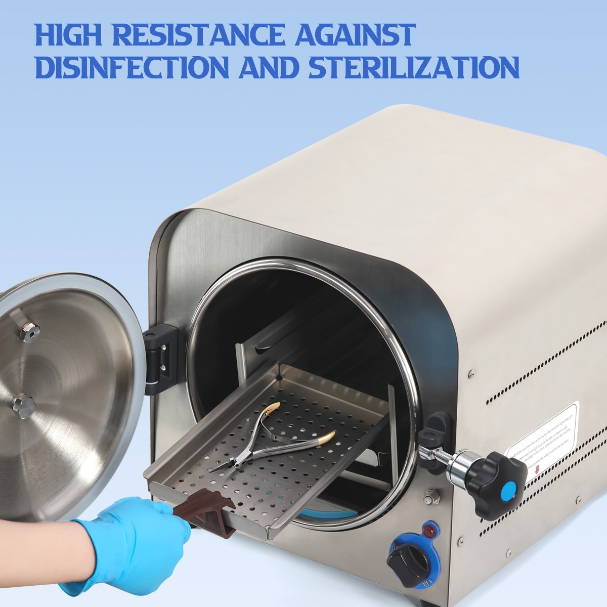 Dental LED E-generator High Speed Ceramic Torque Head Handpiece Stainless 2 Hole