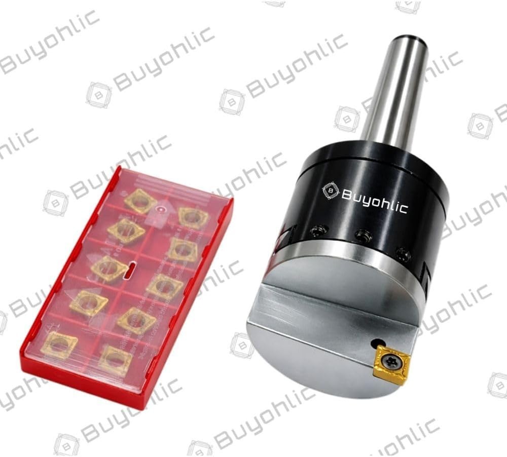50mm Indexable Boring Head, CCMT Inserts, 0.02mm, 1/2-18 TPI for Milling Machine