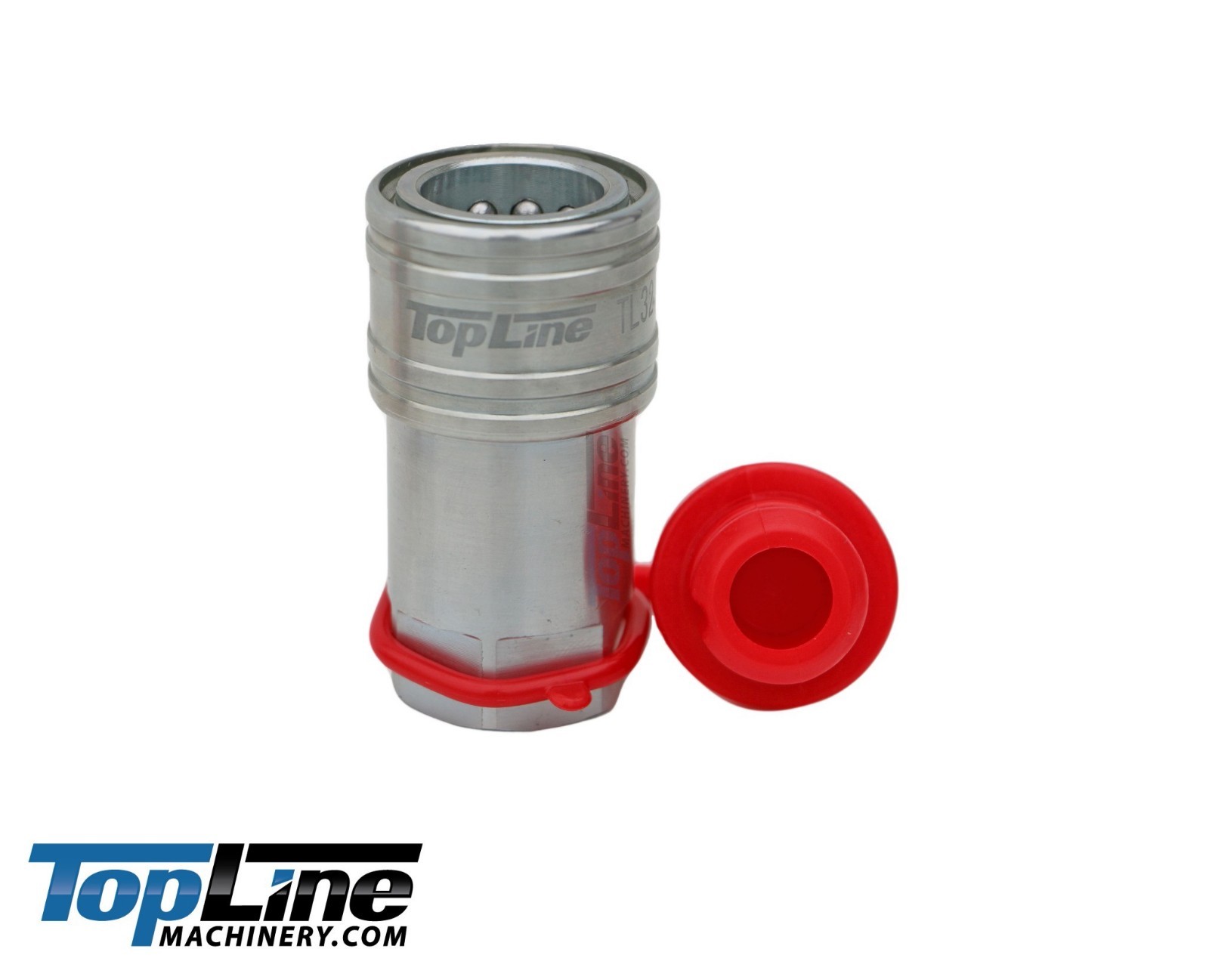 3/4″ NPT Thread 3/4 Ag Hydraulic Quick Connect Coupler Poppet Valve Set TL49