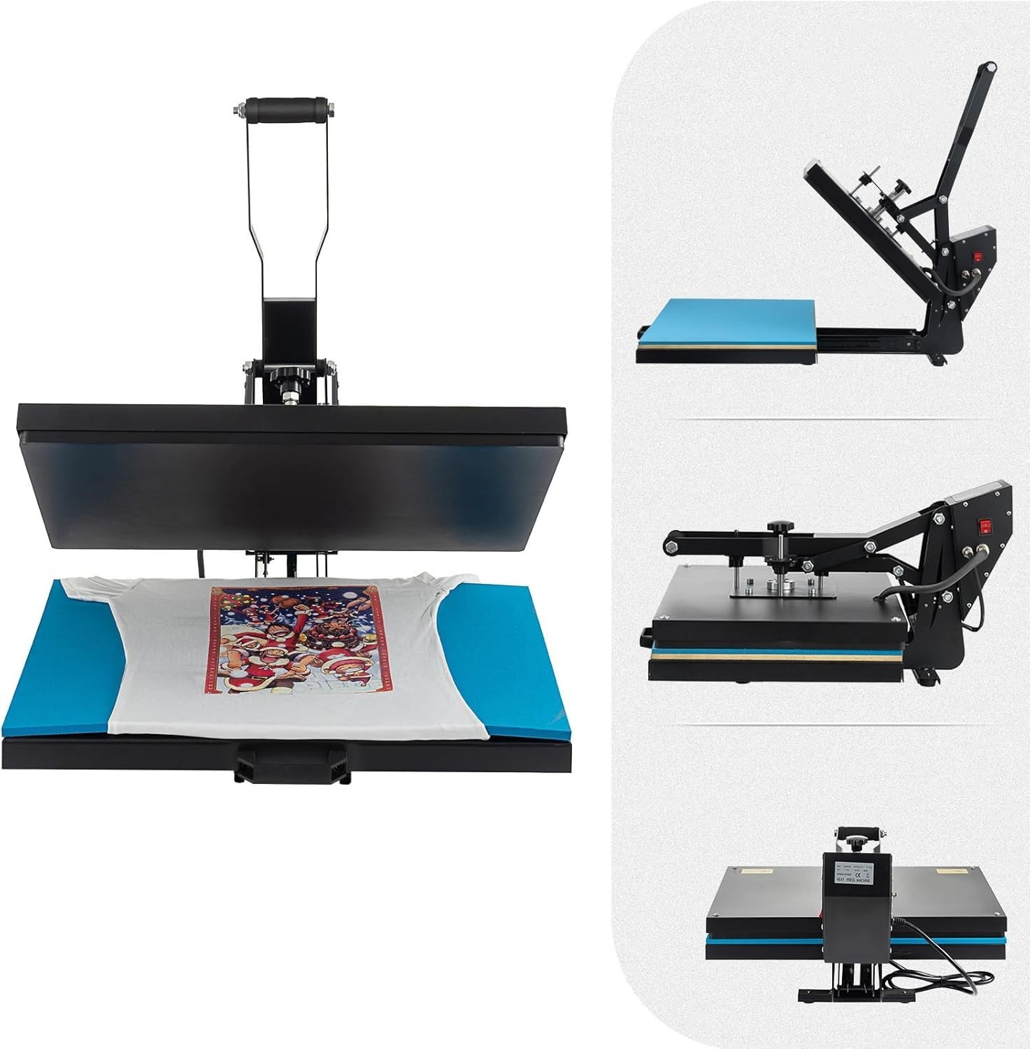 16″ x 24″ Clamshell Heat Press Machine for T-Shirt Sublimation Digital Transfer