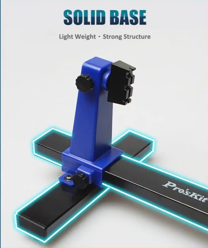 Pro’s Kit SN-390 Adjustable 360° PCB Clamp Fixture Jig Tool Frame Assembly Stand