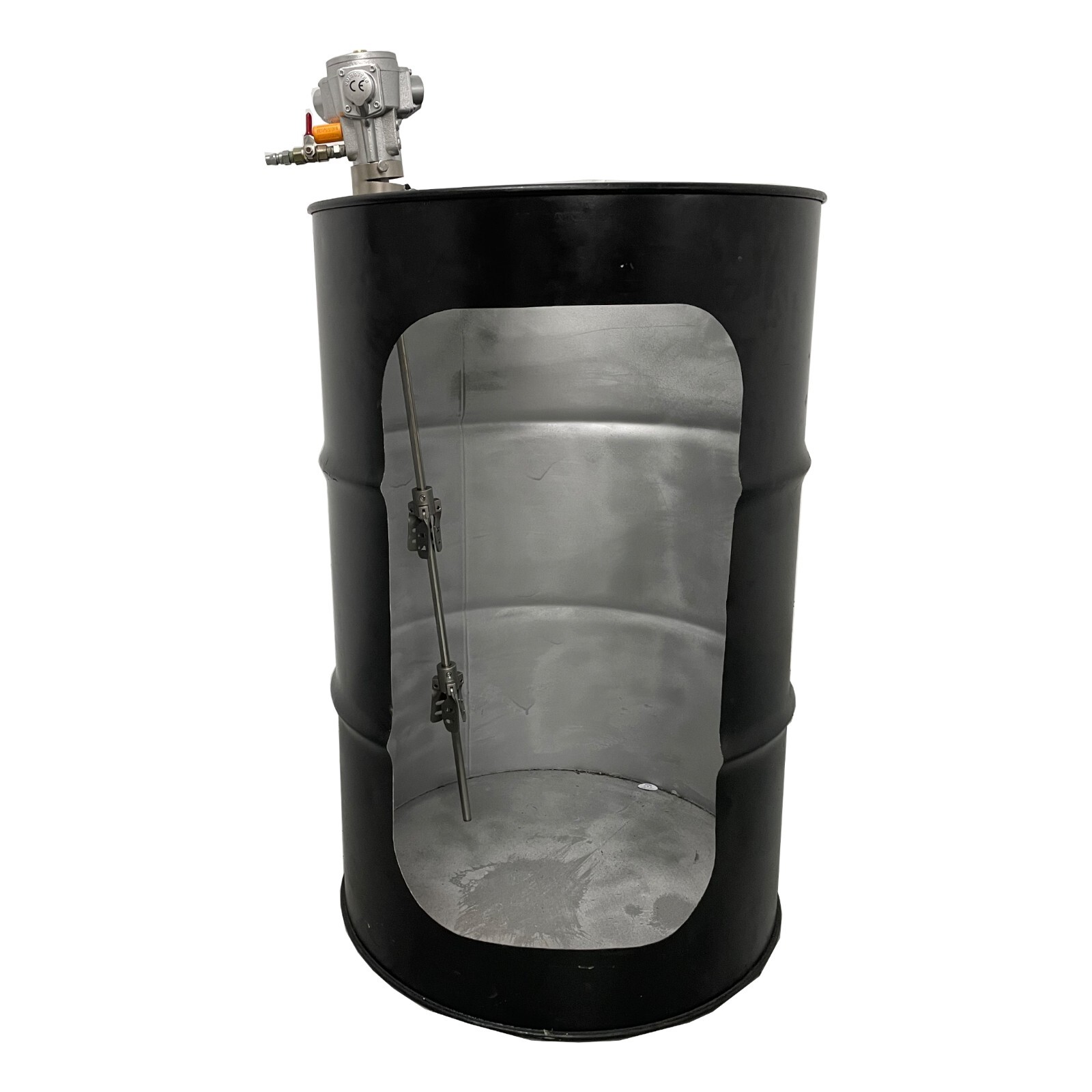 COSMOSTAR 55 Gallon Pneumatic Agitator 1/8HP Bung Mount Tank Barrel Drum Mixer