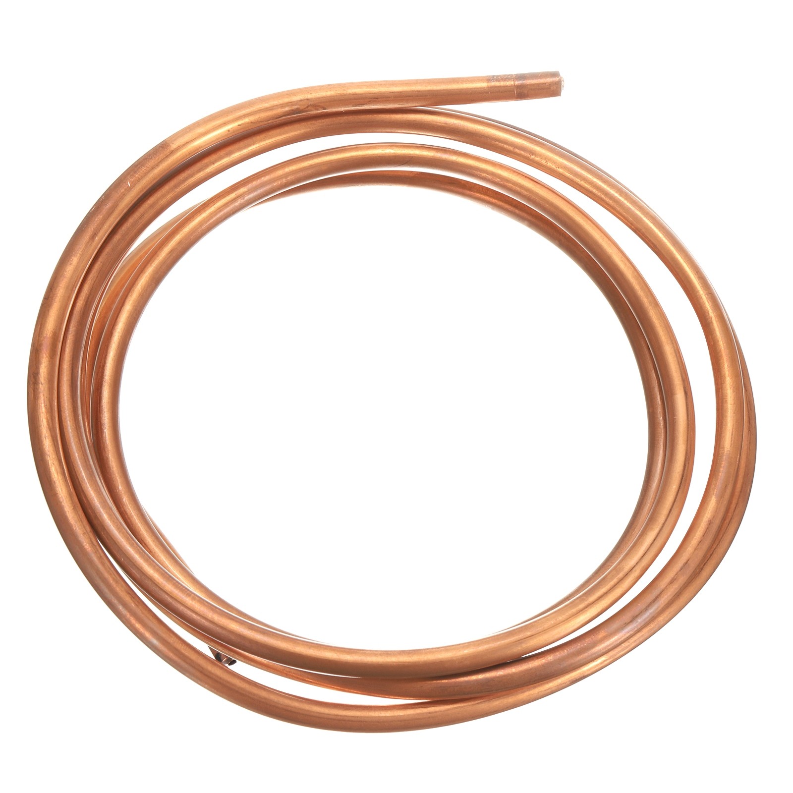 Copper Tube 3/16″ OD 4.9Ft 3/64″ T Refrigeration Pipe Seamless Hollow Metal Soft