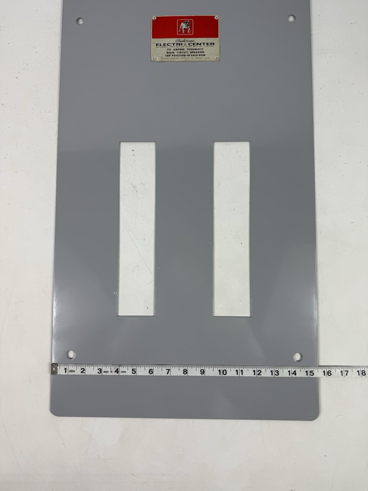 Pushmatic ITE Gould Siemens Circuit Breaker Panel Dead front Cover 24 Space
