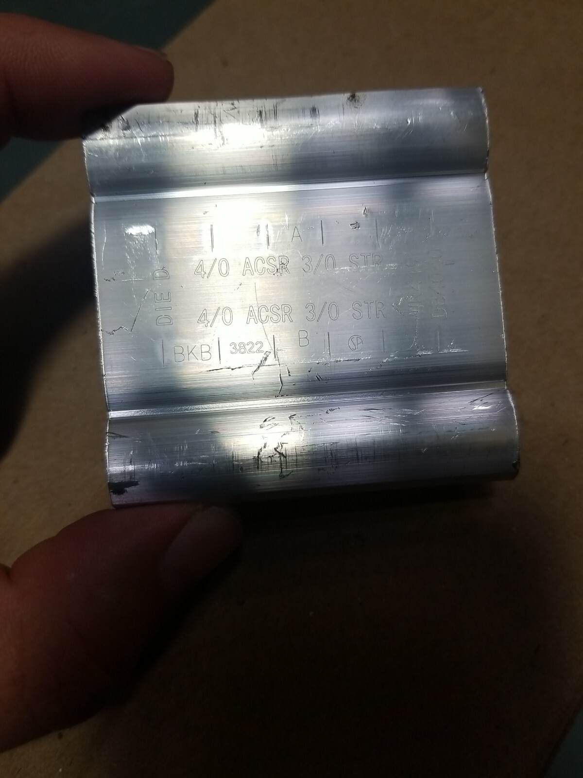 25-PACK THOMAS & BETTS BLACKBURN WR419 WIDE RANGE COMPRESSION CONNECTOR H-TAP