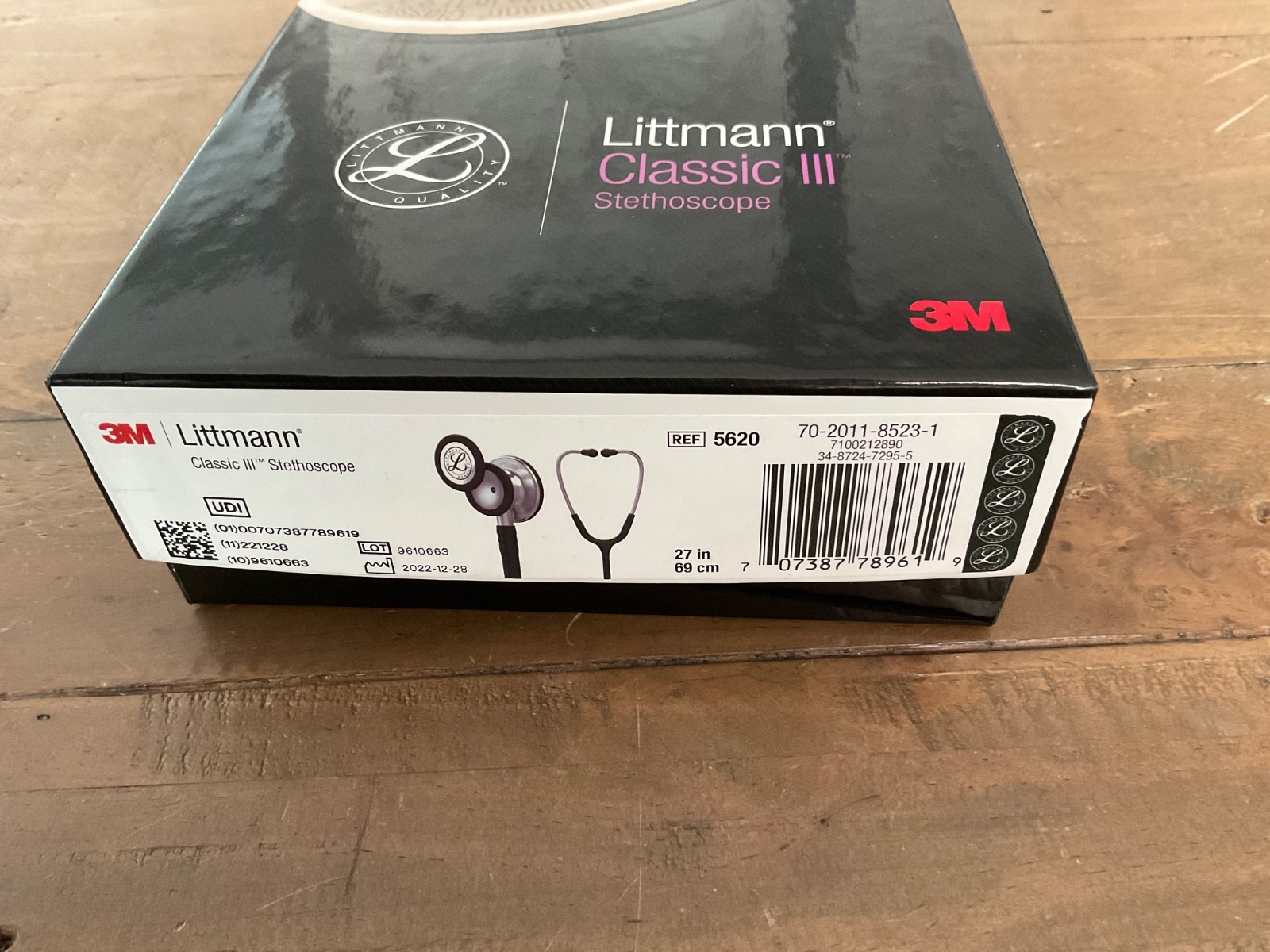 3M Littmann Classic III 27 inch Monitoring Stethoscope (5620)