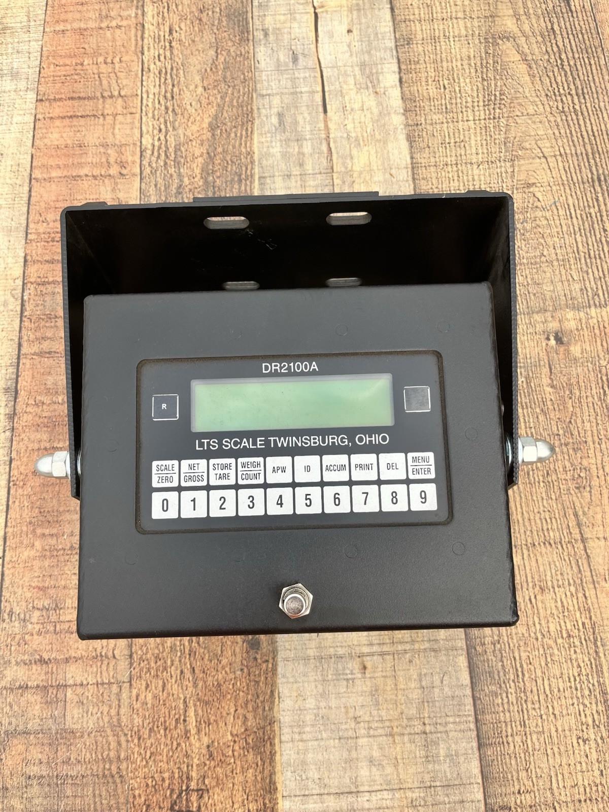 LTS Scale DR2100A Digital Weight Indicator Panel Mount 10000lb Untested