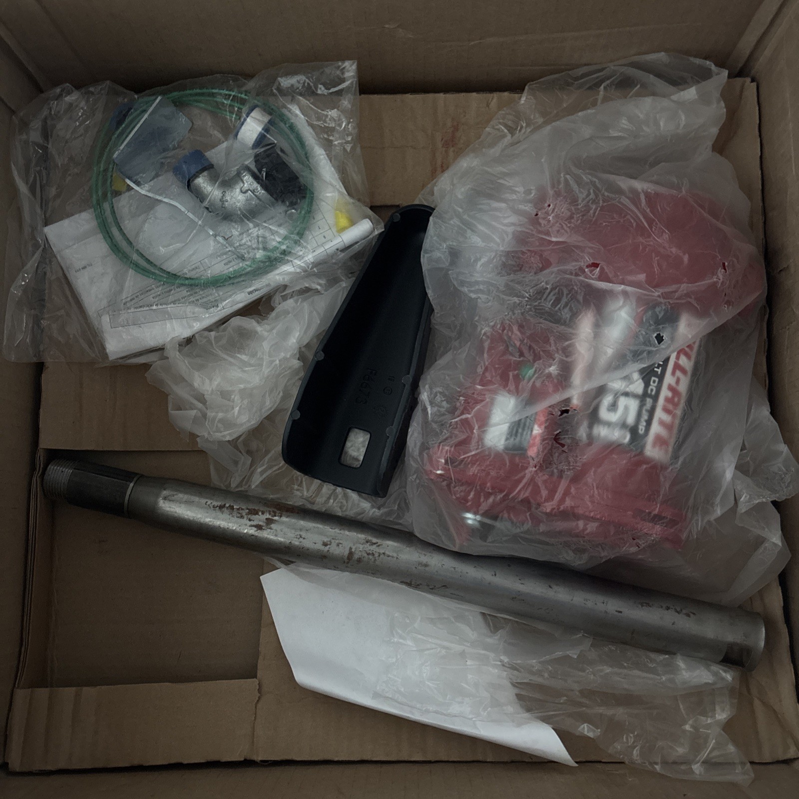 Fill-Rite FR1220HDSQ 12V 15 GPM Pump 1” Inlet 3/4” Outlet + Hose + Nozzle NEW