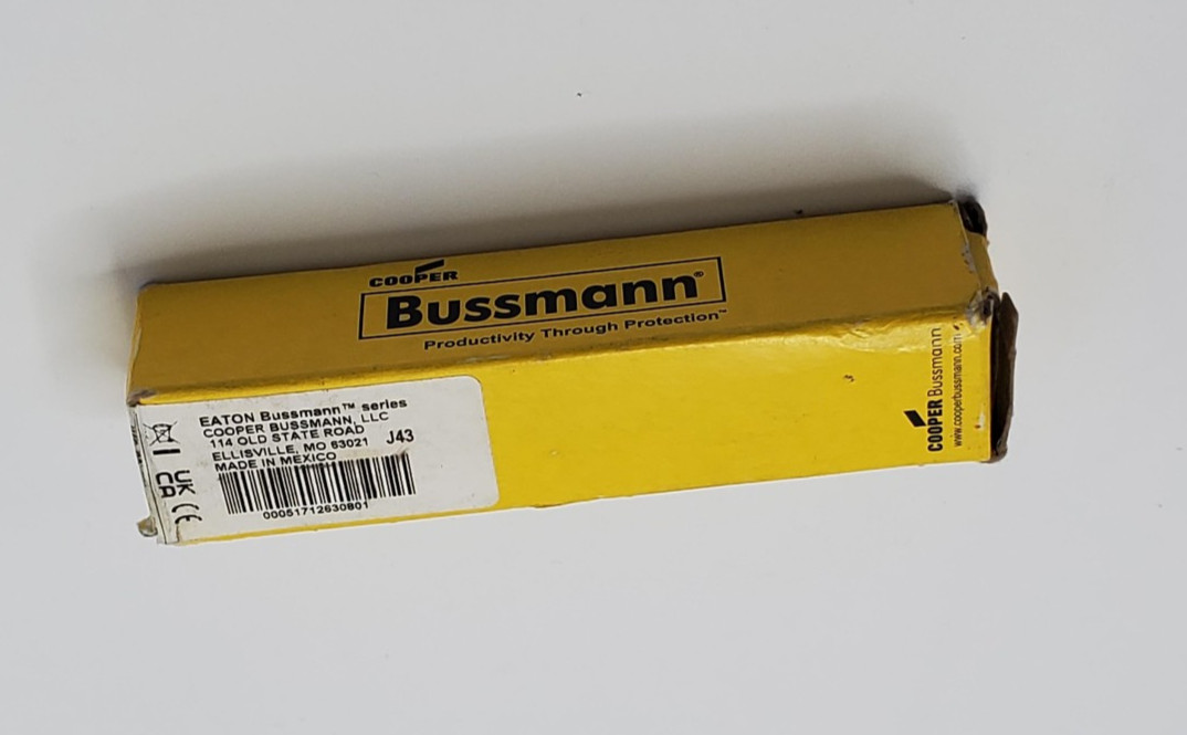 Eaton Cooper Bussmann JKS-80 Limitron Class J Fuse 80A 600VAC Current Limiting