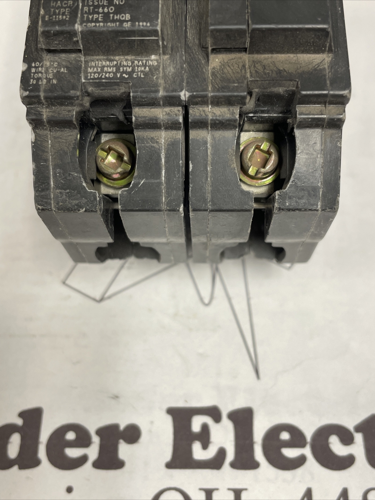 GE THQB2130 – 30 Amp 2 Pole 240V Circuit Breaker