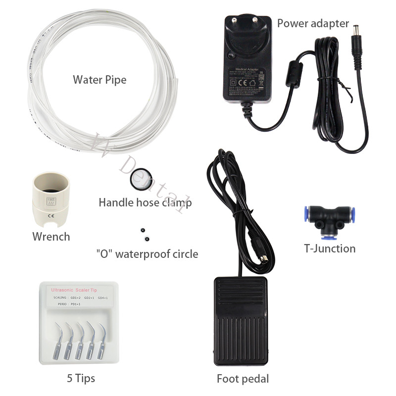 Dental Ultrasonic Scaler With Sacler Handpiece for Teeth Cleaning Machine Remove