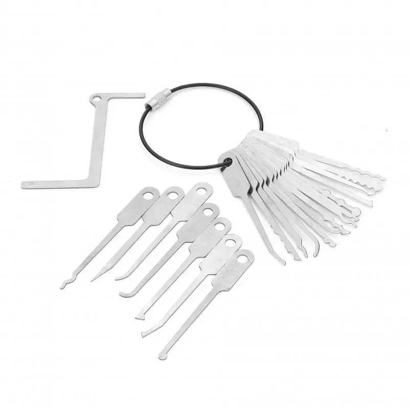Door Opening Tool 22IN1 Universal Wrench Set Emergency Key Forgotten Kit